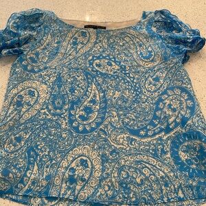 Antonio Melani turquoise blouse